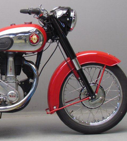 bsa motocikli 1950