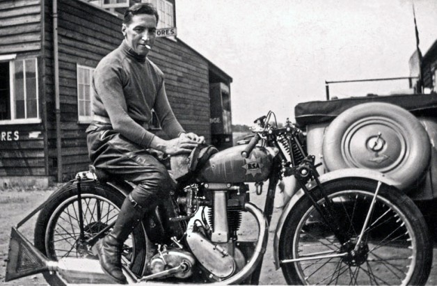 wal handley bsa motocikli