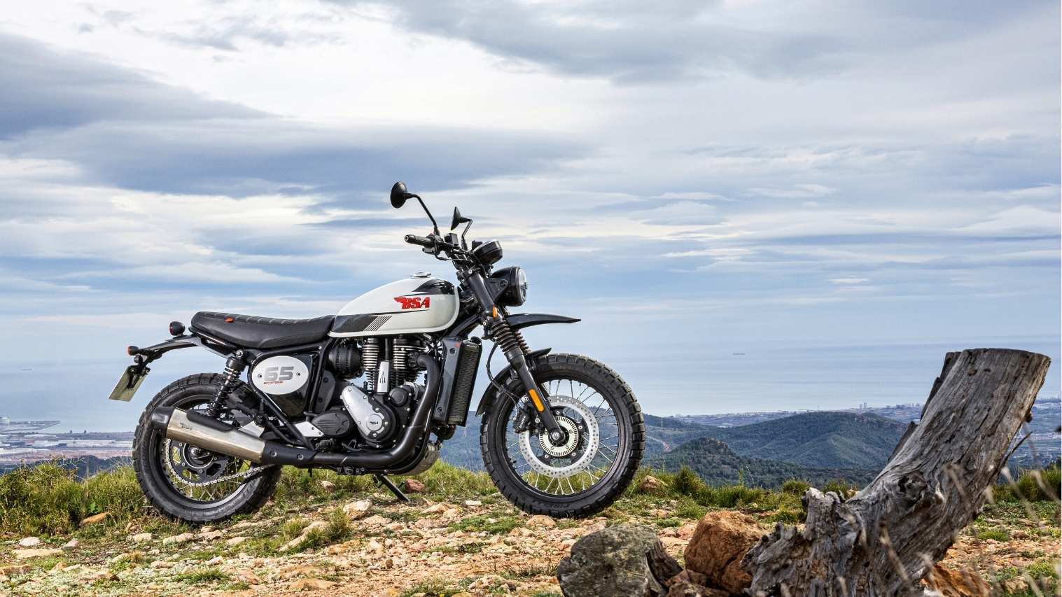 bsa scrambler 650 motocikl