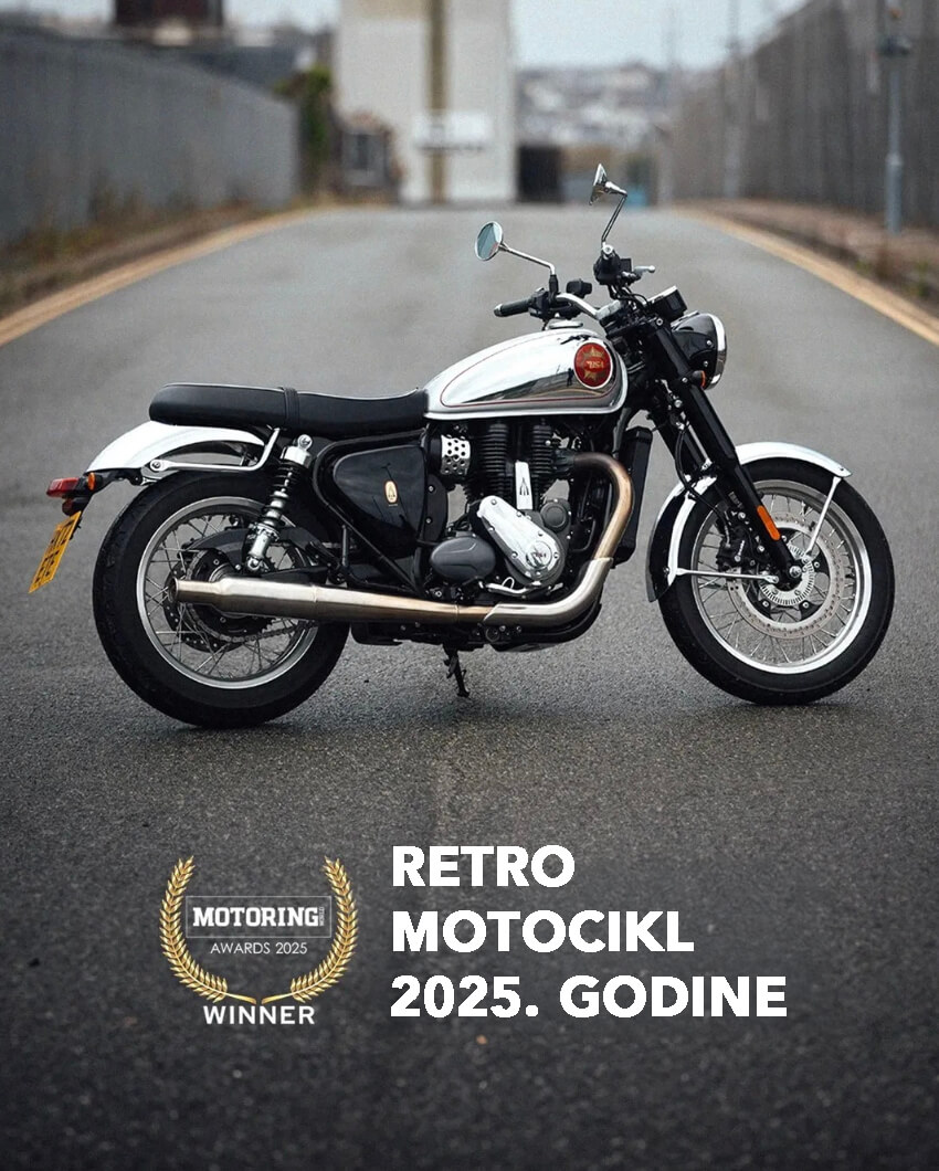 bsa retro motocikl 2025 godine
